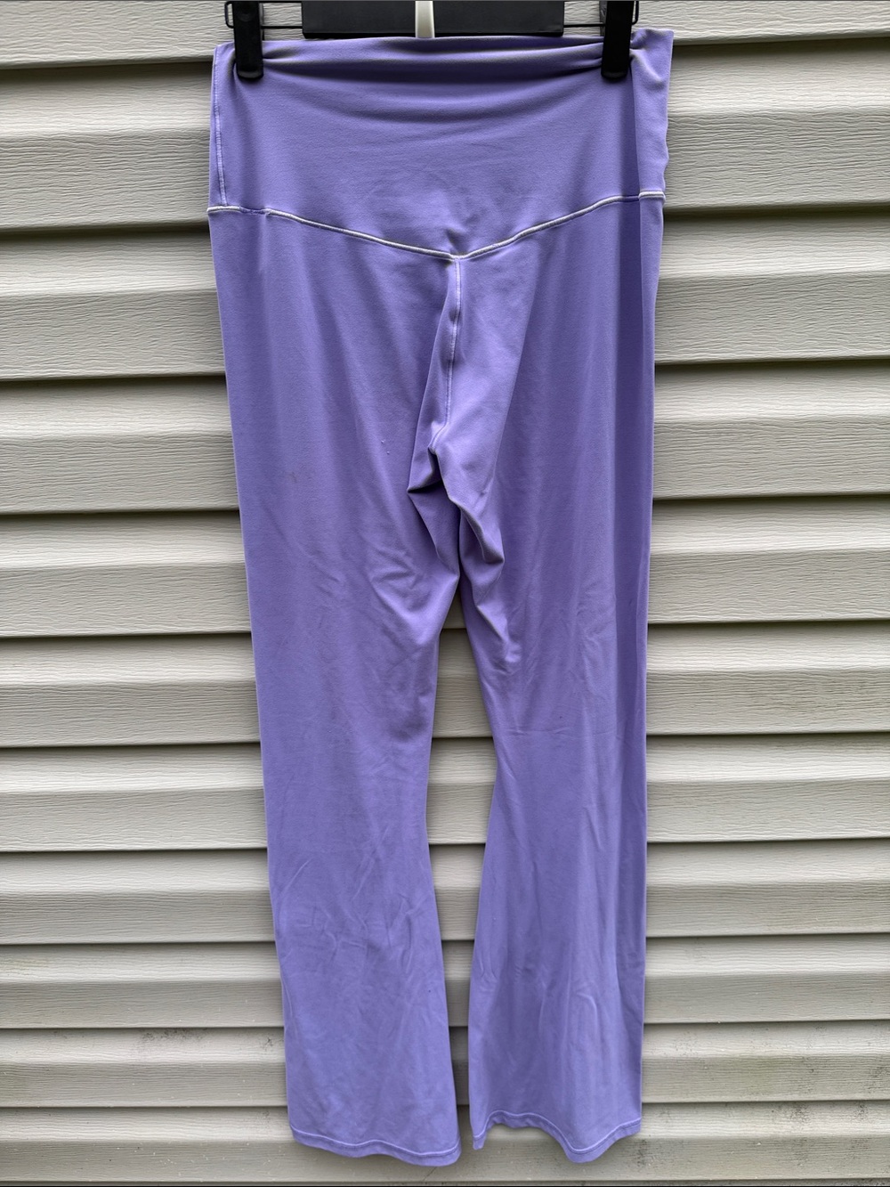 Aerie Offline Real Me Xtra Purple Flare Leg Bootcut Leggings High Rise Large - Picture 4 of 6